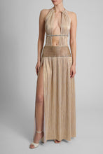 Load image into Gallery viewer, Long dress with choker