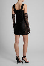 Load image into Gallery viewer, Mini dress with crystal bra