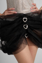 Load image into Gallery viewer, Mini crystal dress with mesh skirt
