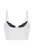 Load image into Gallery viewer, Crop top with lace bra