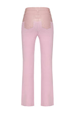 Load image into Gallery viewer, Knitted pants with vegan leather choker