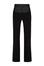 Load image into Gallery viewer, Knitted pants with vegan leather choker