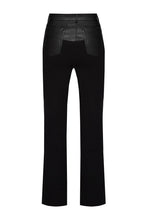 Load image into Gallery viewer, Knitted pants with vegan leather choker