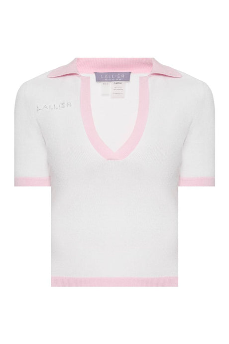 Knitted polo shirt