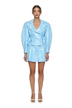 Load image into Gallery viewer, Vegan crocodile leather jacket