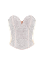 Load image into Gallery viewer, CRYSTAL CORSET WITH MESH SIDES