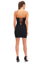 Load image into Gallery viewer, Deep cut dress with crystal cord
