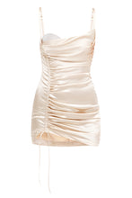 Load image into Gallery viewer, Satin dress with crystal cup