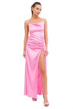 Load image into Gallery viewer, Satin long dress