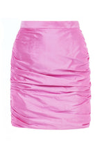 Load image into Gallery viewer, Silk pink skirt