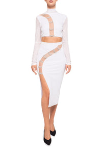 CRYSTAL LINK 2-PIECE SUIT