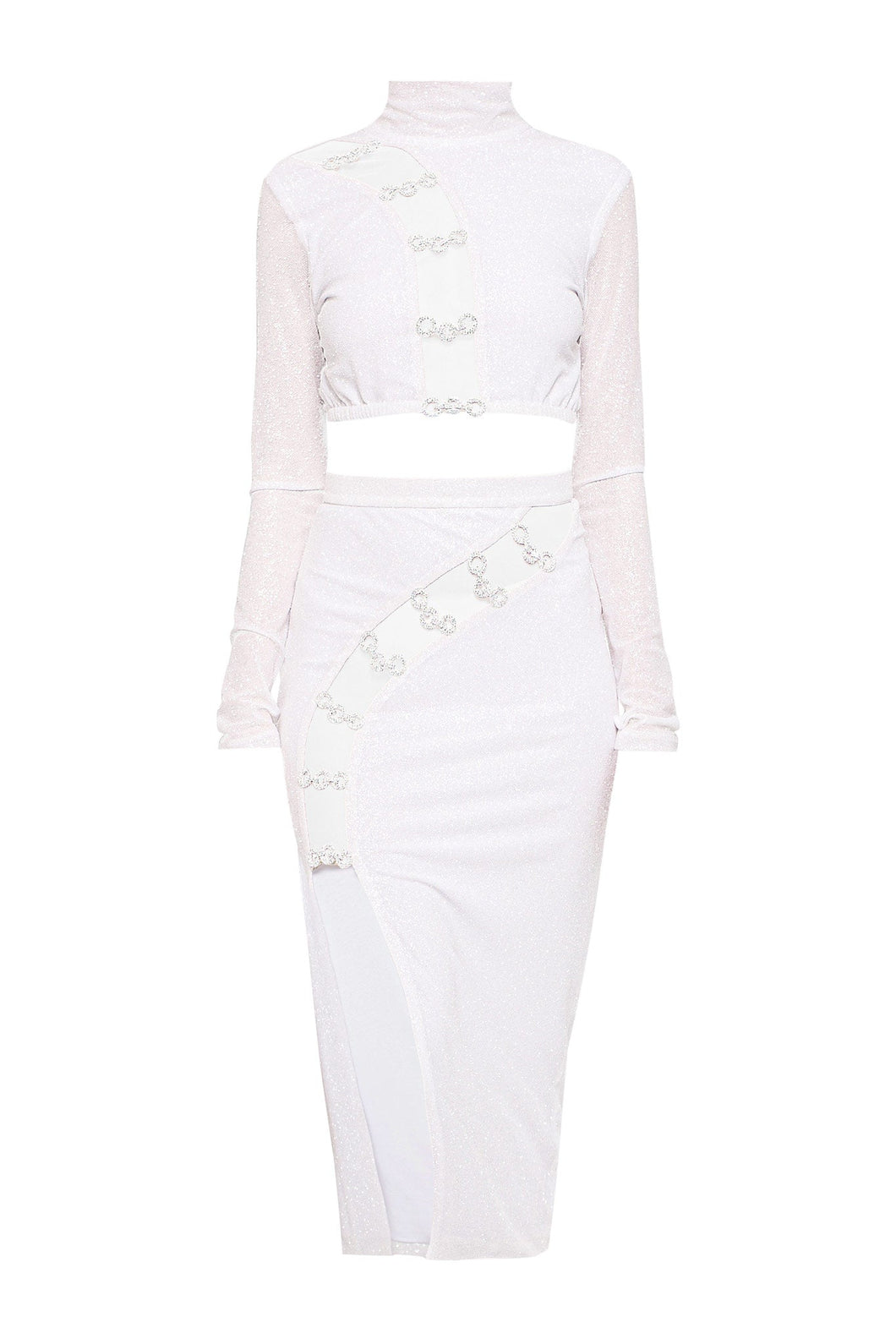 CRYSTAL LINK 2-PIECE SUIT